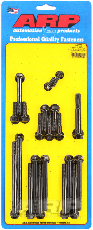 compare product ARP Chrysler Hemi 5.7/6.1L Hex Water Pump/Timing Cover Bolt Kit