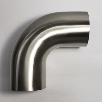 compare product Stainless Bros 2.50in Diameter 1D / 2.50in CLR 90 Degree Bend Leg Mandrel Bend