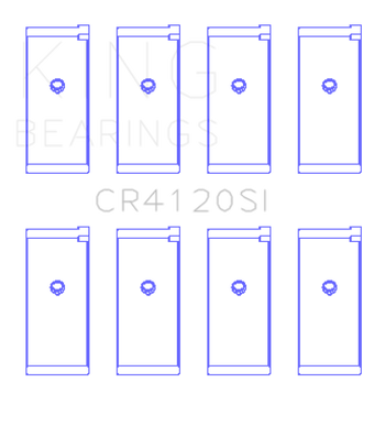 compare product King Engine Bearings Mitsubishi 4G63/64 DOHC (Size +0.5) Rod Bearing Set
