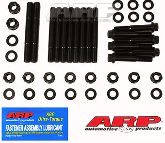compare product ARP Little M Iron Main Caps 4 Bolt Splayed Main Stud Kit - Black