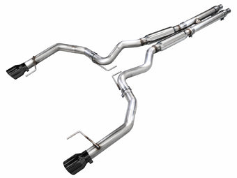 compare product AWE 2024 Ford Mustang GT Fastback S650 RWD Track Edition Cat-Back Exhaust w/ Dual Diamond Black Tips