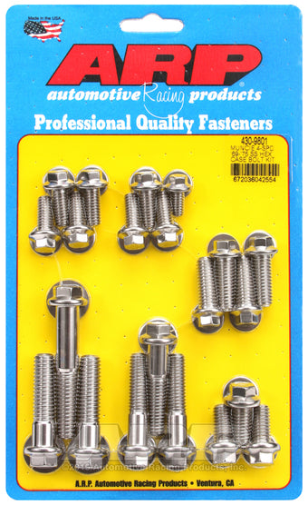 compare product ARP Muncie 4-spd 69-75 SS hex trans case bolt kit