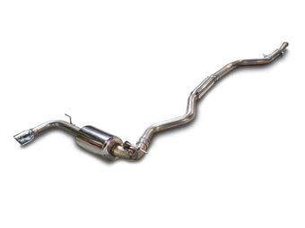 compare product AWE Tuning BMW F30 320i Touring Exhaust & Performance Mid Pipe - Chrome Silver Tip (102mm)