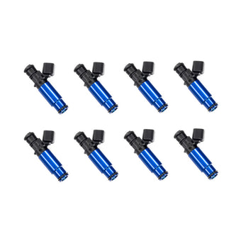 compare product Injector Dynamics 1050cc High Impedance Injector - 60mm Length - 14mm Blue Bottom - Set of 8