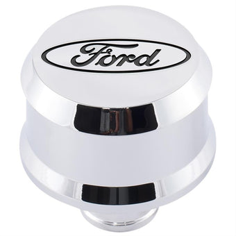 compare product Ford Racing Slant Edge Breather - Chrome