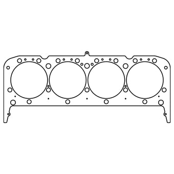 compare product Cometic GM SB2.2 Small Block V8 .092in MLS Cylinder Head Gasket - 4.190in Bore - With Steam Holes