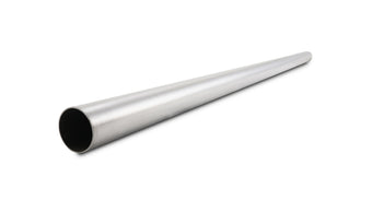 compare product Vibrant 1.75in OD 304 Stainless Steel Brushed Straight Tubing