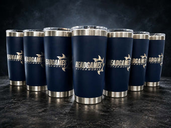 compare product Headgames Motoroworks Tumbler - Navy Blue