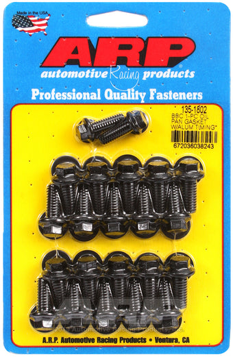 compare product ARP BB Chevy 1-pc Oil Pan Gasket w/ Alum Timing Cover Hex Bolt Kit