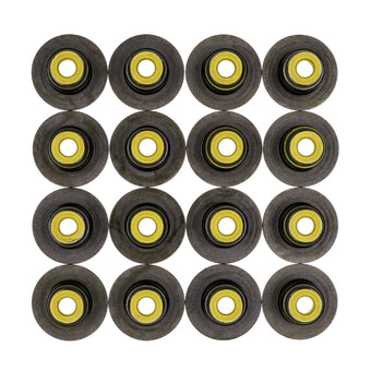 compare product Cometic .265in x .500in x .635in x 1.126in Metal Jacket Valve Stem Seal - Yellow - 16 Pack