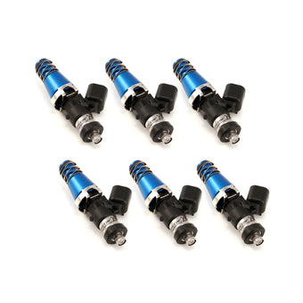 compare product Injector Dynamics 1750-XDS - 60mm Length - 11mm Blue Top - Denso Lower Cushion (Set of 6)