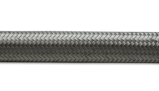 Vibrant -16 AN SS Braided Flex Hose (10 foot roll)