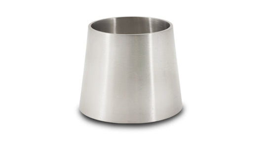 Vibrant 4.0in x 2.0in 304 Stainless Steel Straight Reducer