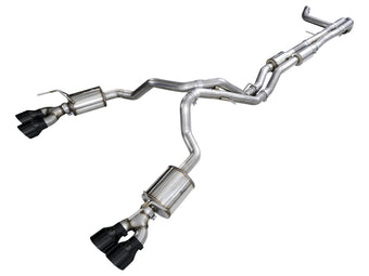 compare product AWE Tuning 2021+ Cadillac Escalade 6.2L 0FG Dual Exit Exhaust System w/ 5in Diamond Blk Tips