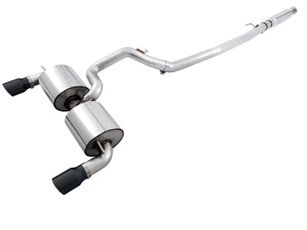 compare product AWE Tuning Ford Focus RS Touring Edition Cat-Back Exhaust - Resonated - Diamond Black Tips