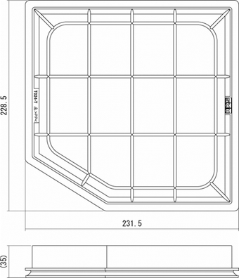 compare product HKS 2006 Lexus IS250/IS350 Super Air Filter