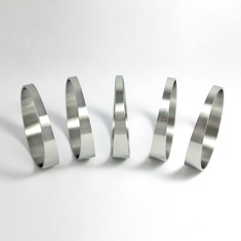 compare product Stainless Bros 2.50in x 1D/2.50in CLR Tight Radius 16 Gauge Pie Cut - 5pk