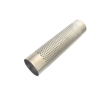 compare product Ticon Industries 8in OAL 2.0in Perforated Titanium Punch Tube