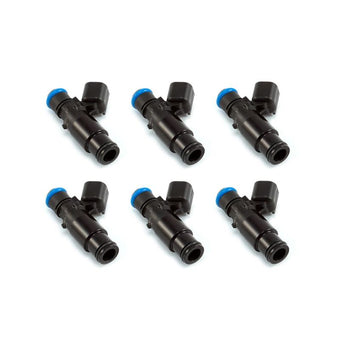 compare product Injector Dynamics ID1300X Injectors - 48mm Length - 14mm Grey Top - 14mm Lower O-Ring - Set of 6