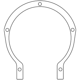 compare product Cometic Ford Flathead V8 8BA/8CM .015in Fiber Timing Cover Gasket - 1948-1953