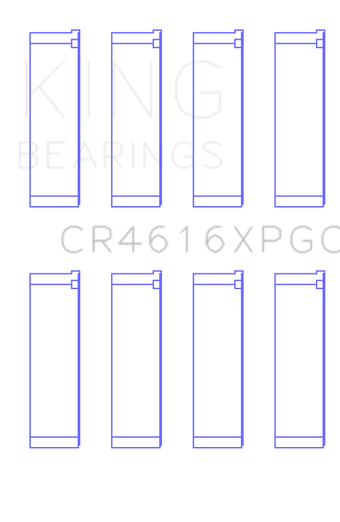 compare product King Engine Bearings Subaru FA20 pMaxKote Performance Rod Bearing Set - Size STD