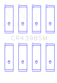 King Engine Bearings Honda L13A4/L15A Connecting Rod Bearing Set