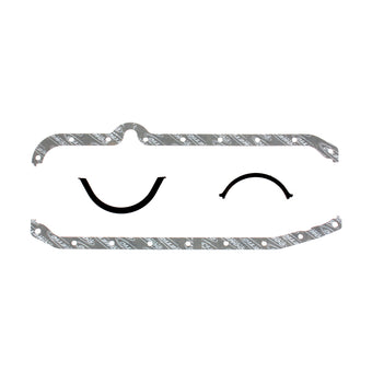 compare product Cometic Chevy Gen1 Small Block V8 .075in AFM Oil Pan Gasket Kit-Right Side Dipstick-Thick Front Seal