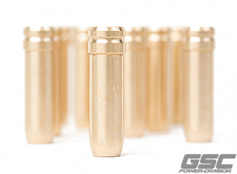 compare product GSC P-D Nissan VR38DETT +.003in OD Oversize 6.6mm Stem Exhaust Valve Guide Stopper Style - Single