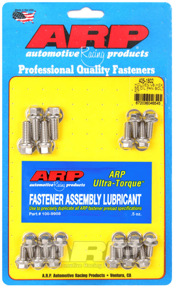 compare product ARP Holden V8 SS Hex Oil Pan Bolt Kit