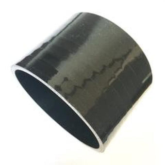compare product Ticon Industries 4-Ply Black 4.0in Straight Silicone Coupler
