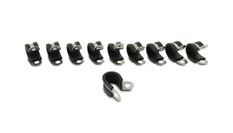 compare product Vibrant Stainless Steel Cushion P-Clamp for 1.125in OD Hose (10 Pack)
