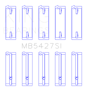 compare product King Engine Bearings Honda L13A4/L15A (Size +0.50mm) Main Bearing Set