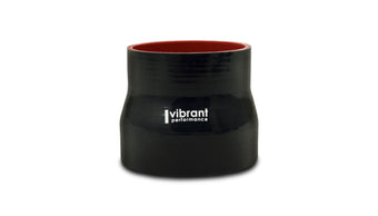 compare product Vibrant 4 Ply Aramid Reducer Coupling 1.5in Inlet x 1in Outlet x 3in Length - Black