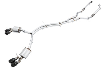 compare product AWE Tuning Audi B9 S4 SwitchPath Exhaust - Non-Resonated (Black 102mm Tips)