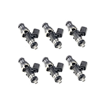 compare product Injector Dynamics ID1050X Injectors - 48mm Length - 14mm Top - Denso Lower Cushion (Set of 6)