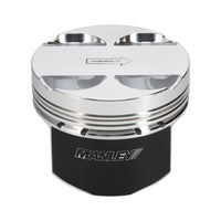 Manley Mitsubishi 4G63T 86.5mm (+1.5mm) -2cc Dome Extreme Duty Platinum Series Pistons w/ Rings