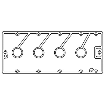 compare product Cometic Cosworth BD Series .060in AFM Camshaft Housing Gasket