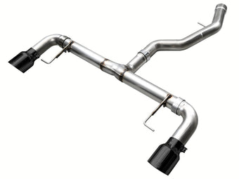 compare product AWE Tuning 19-23 BMW 330i / 21-23 BMW 430i Base G2X Track Edition Axle-Back Exhaust - Diamond Black