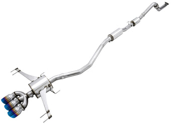 compare product AWE 17-21 Honda Civic Type R Touring Edition Triple Vapor Blue Exhaust