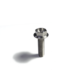 compare product Ticon Industries Titanium Bolt Flanged M6x10x1TP 10mm 6pt Head