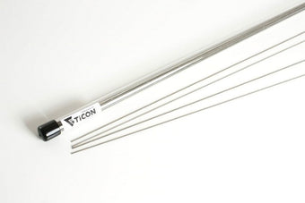 compare product Ticon Industries 39in Length 1lb 1.5mm/.059in Filler Diameter CP1 Titanium Filler Rod