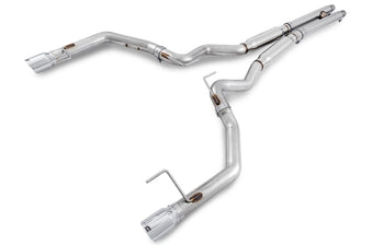 compare product AWE Tuning S550 Mustang GT Cat-Back Exhaust - Track Edition (Chrome Silver Tips)
