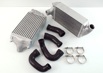 compare product AWE Tuning 997TT/GT2 Performance Intercoolers - Black Hoses