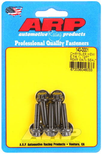 compare product ARP Chrysler Hemi 5.7/6.1L 12pt Rear Main Seal Plate Bolt Kit