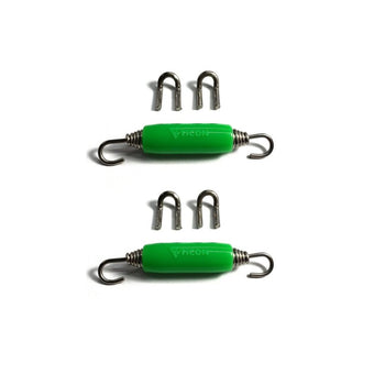 compare product Ticon Industries Green Silicone Titanium Spring Tab and Spring Kit (4 Tabs/2 Springs) - 2 Pack