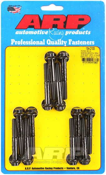 compare product ARP Ford 351W w/ Edelbrock RPM Air Gap 12pt Intake Manifold Bolt Kit