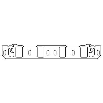 compare product Cometic Ford Windsor .060in Fiber Intake Manifold Gasket Set - 2.100in x 1.280in Port