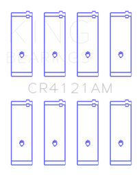 King Engine Bearings Toyota 7Afe/DOHC (Size +0.75mm) Connecting Rod Bearing Set