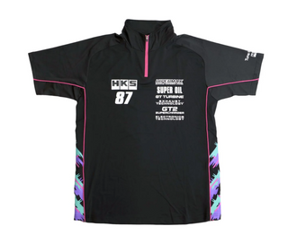 compare product HKS TEAM HALF ZIP POLO SHIRT 2025 L