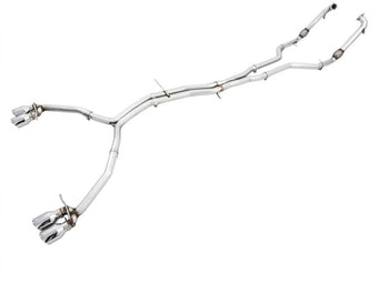 compare product AWE Tuning Audi B9 S4 Track Edition Exhaust - Non-Resonated (Silver 102mm Tips)
